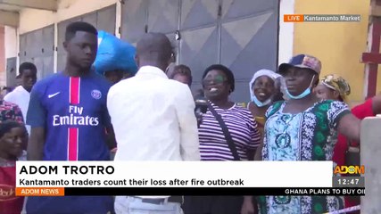 Adom Trotro: Kantamanto traders count their loss after fire outbreak - Premtobre Kasee (28-11-22)
