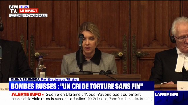 Olena Zelenska, au Parlement britannique: Notre ennemi veut détruire le système énergétique de l'Ukraine et il veut nous tuer par le froid