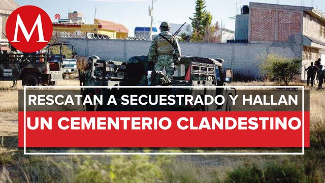 Descubren fosa clandestina con restos humanos en Guadalupe, Zacatecas