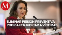 “No podemos estar contra prisión preventiva en delitos como feminicidio”: Yasmín Esquivel
