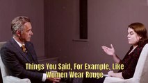 Jordan Peterson Destroys A Feminist Why Women Wear Makeup