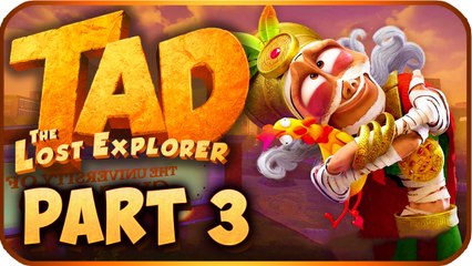 Tad the Lost Explorer Walkthrough Part 3 (PS4, Switch, PC) 100% Chicago