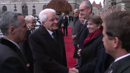 Mattarella incontra il presidente della Confederazione Svizzera