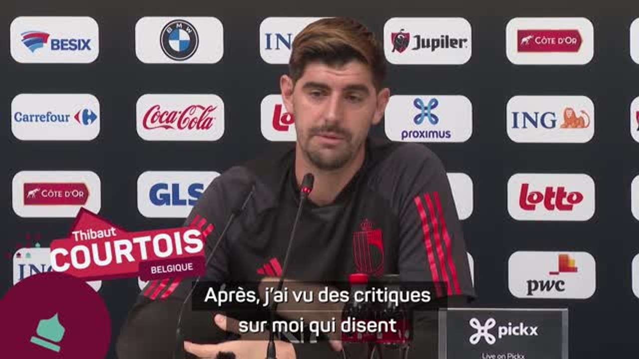 Belgique - Courtois et son coup de poing rageur : "Je suis sûr que tout le monde a l'esprit vainqueur comme moi"