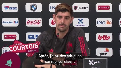Belgique - Courtois et son coup de poing rageur : "Je suis sûr que tout le monde a l'esprit vainqueur comme moi"