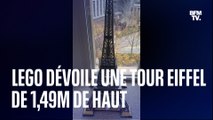 Avec une réplique de la Tour Eiffel de 1,49m, Lego dévoile sa plus grosse construction