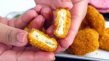 Homemade Chicken Nuggets Recipe by Tiffin Box  How To Make Crispy Nuggets for kids lunch box