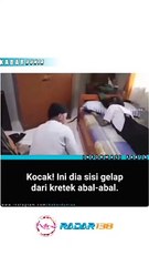 Ada-ada saja kelakuan pria ini ketika bikin parodi kretek abal-abal ya guys Source - tigapelantur ..#kabardunia