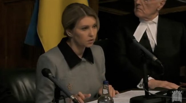 Ukraine's first lady Olena Zelenska tells UK Parliament youngest girl raped by Russian forces was 4 years old