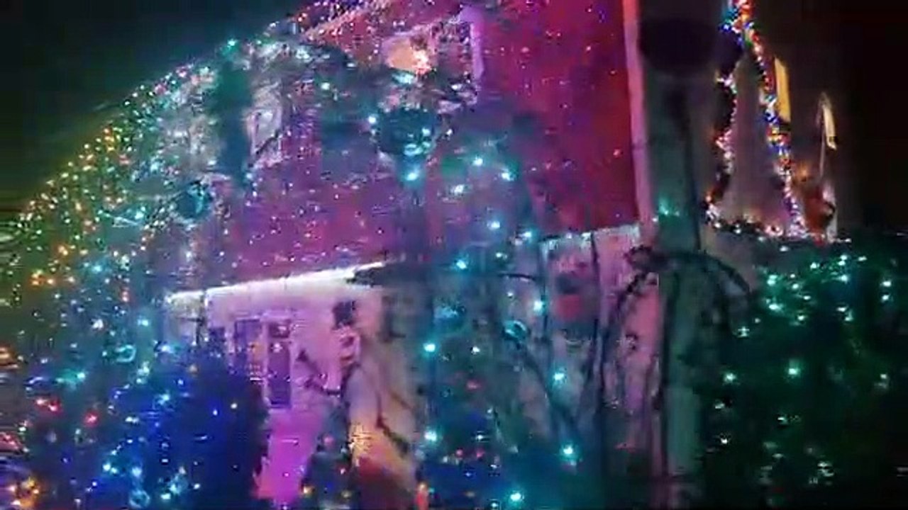 Take a tour around John Berry's Christmas lights at his home on New Cross Way, Woodhouse.