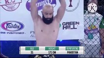 India vs pakistan MMA Fight Uloomi karim vs Dhruv Chaudhry 2022