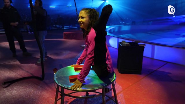 Reportage - Festival du Cirque : Lina en piste en coulisses!