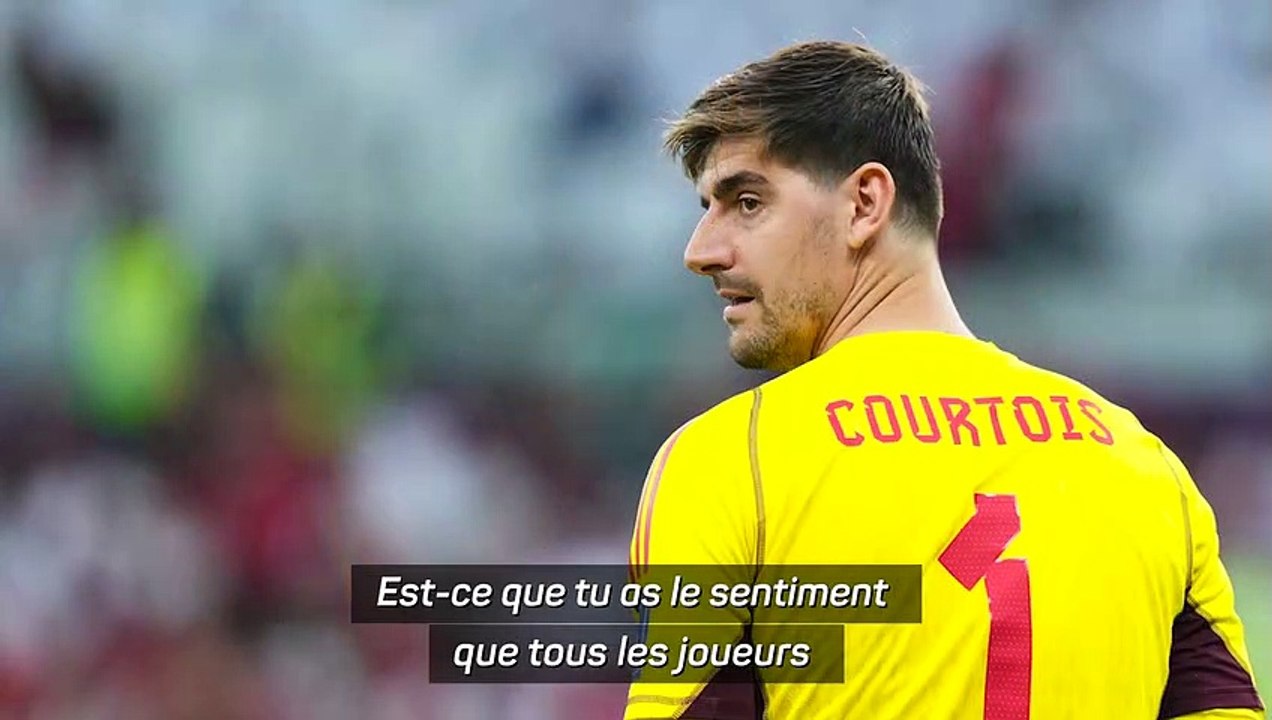 Belgique - Courtois et son coup de poing rageur : "Je suis sûr que tout le monde a l'esprit vainqueur comme moi"