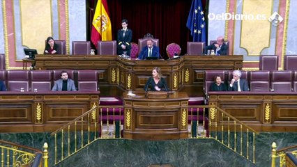 Echan de la tribuna del Congreso a una diputada de Vox por no retirar el término filoetarra y el grupo se va del Pleno