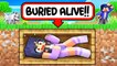 Aphmau was BURIED ALIVE In Minecraft !