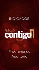 PRÊMIO  CONTIGO: CATEGORIA PROGRAMA DE AUDITÓRIO #shorts