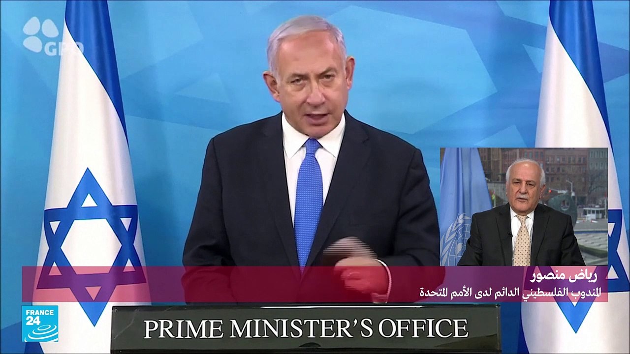 المندوب الفلسطيني الدائم لدى الامم المتحدة حوار