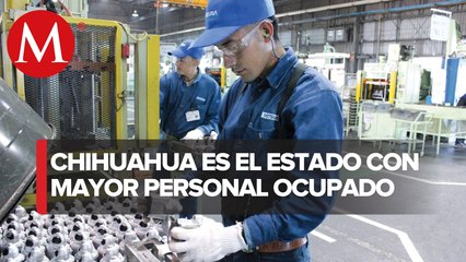 Aumenta 4.5% personal ocupado en manufactura respecto al año pasado: Inegi
