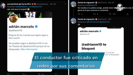 Adrián Marcelo critica el IQ de los mexicanos tras polémica del Canelo y Messi