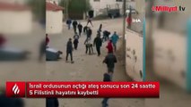 İsrail ordusu, son 24 saatte 5 Filistinliyi öldürdü