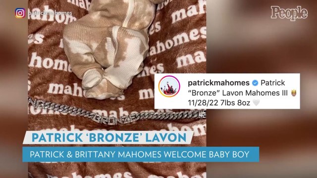 Patrick Mahomes and Wife Brittany Welcome Baby Boy, Son Patrick 'Bronze' — See the Sweet Photo