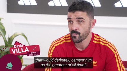 World Cup win irrelevant, Messi is the best - Villa