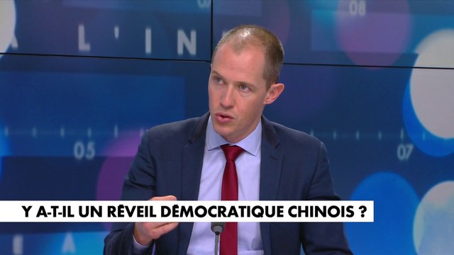 Dimitri Pavlenko sur la Chine : «Le régime de Pékin se retrouve face à une colère»