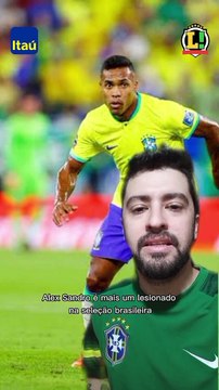 Mais uma baixa na Seleção! Alex Sandro sente lesão e fica de fora contra Camarões - LANCE! Rápido