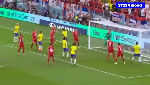 Brazylia [2-0] Serbia - highlights - FIFA World Cup 2022 #dailymotionvideo #brazil #serbia #highlights