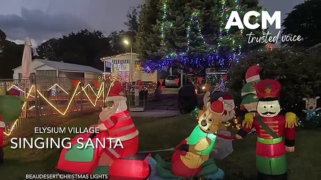 Christmas lights display in Beaudesert, November 29, 2022, Beaudesert Times