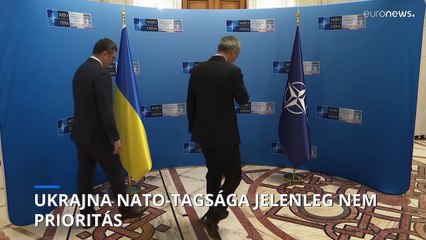 Stoltenberg: Ukrajna NATO-tagsága nem prioritás