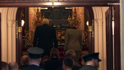 Ukraine’s first lady Olena Zelenska addresses UK Parliament during visit