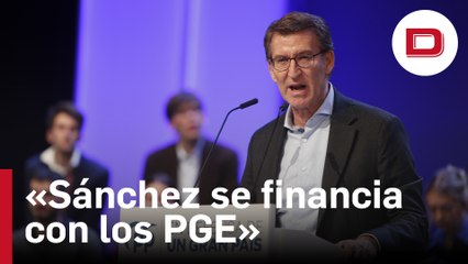 Feijóo asegura que Sánchez quiere «financiar su último año en La Moncloa» con los PGE