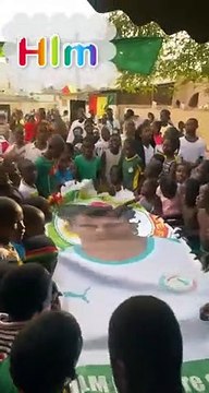 Match Sénégal-Equateur: Une folle ambiance chez maison familiale d’Ilimane Ndiaye des HLM