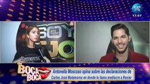 Antonella Moscoso sale en defensa de Renier tras declaraciones de Carlos J. Matamoros