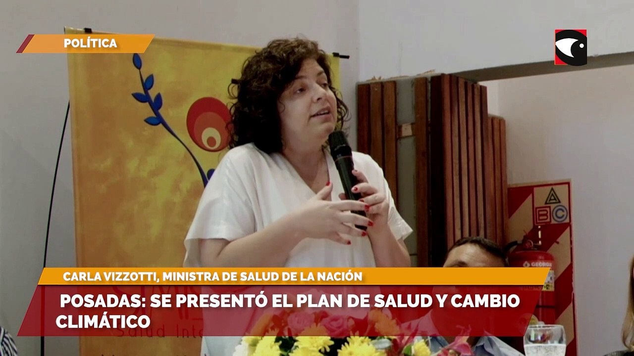 Posadas: se presentó el plan de salud y cambio climático