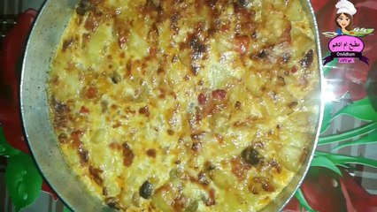 عنديك بطاطس مسلوقه وعنديك لبن تعالى اقولك تعملى بيهوم ايه