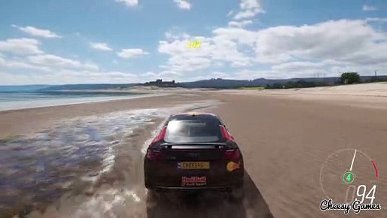 Drifts On Beach With Audi Sports Car | Forza Horizon