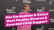 Kim Kardashian & Kanye West Finalize Divorce As She's Awarded 200k A Month In Child Support