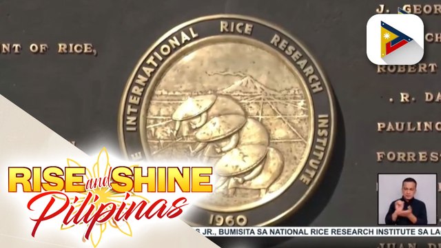 Pres. Ferdinand R. Marcos Jr., bumisita sa Int’l Rice Research Institute sa Laguna