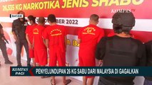Satuan Reserse Narkoba Polresta Barelang Gagalkan Penyelundupan 26 Kg Sabu dari Malaysia!
