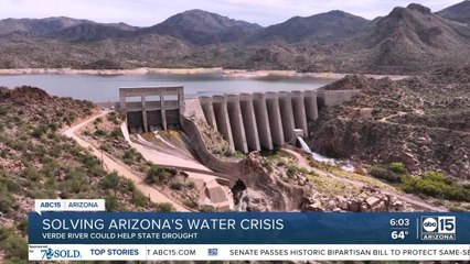 Could the Verde River help Arizona's drought?
