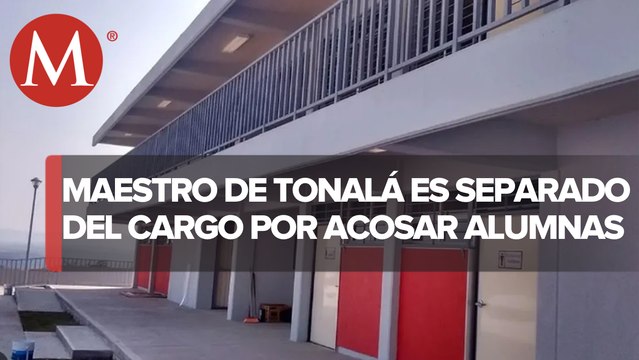Por acosar a alumnas separan del cargo a profesor de la secundaria 134 en Tonalá