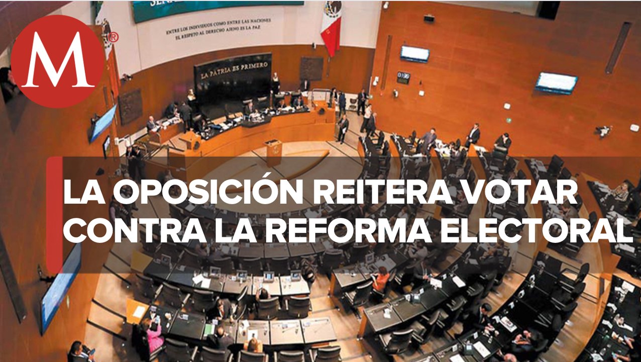 Morena no negociará con oposición sobre reforma electoral: Mier; MC y PRI mantienen rechazo