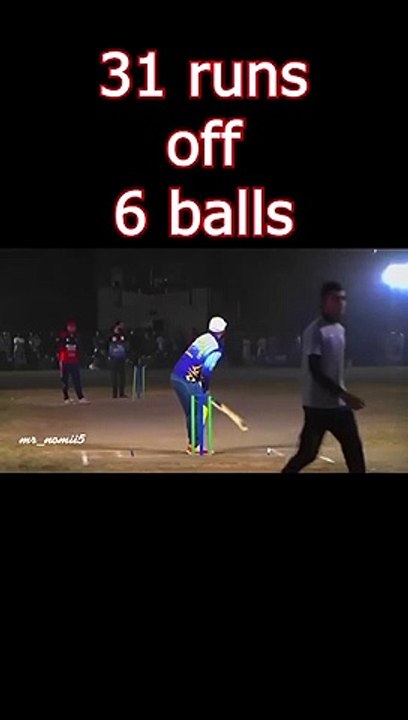31 Runs off six Balls