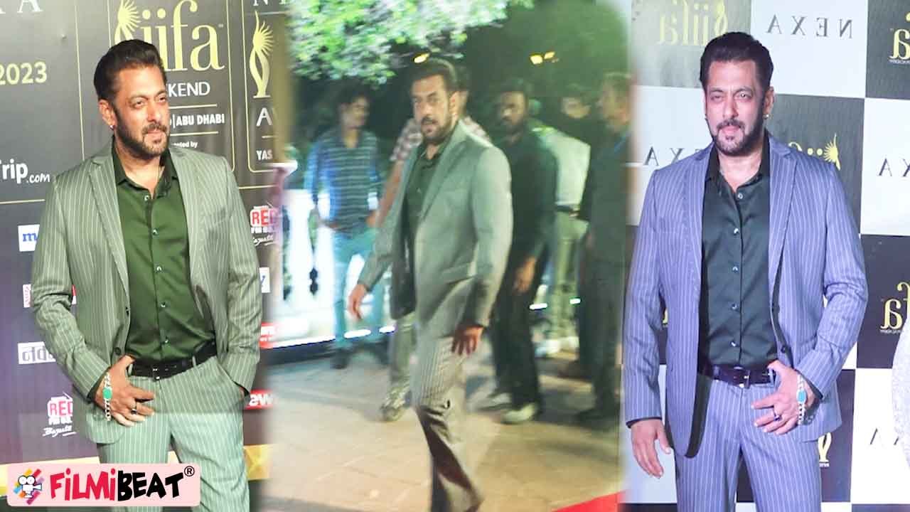Salman Khan पहुंचे 23rd IIFA Awards में, paps Salman को देख हुए बेकाबू,गुस्से में थे Salman Khan?