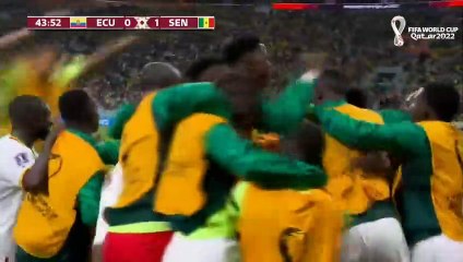 Ecuador vs Senegal United in Group A Highlights  FIFA World Cup qatar 2022