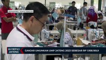 Ganjar Umumkan UMP Jateng 2023 Sebesar Rp 1.958.169,9