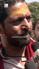 Nana Patekar Scolds Reporter On Sets Of "Hu Tu Tu"