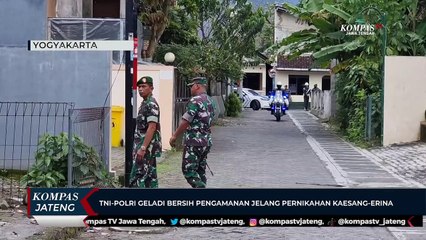 TNI-Polri Geladi Bersih Pengamanan, Jelang Pernikahan Kaesang-Erina